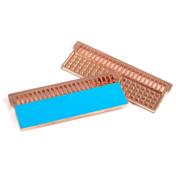 1 шт. Радиатор памяти ноутбука Охлаждающий Memory Stick Радиатор RAM 0,5 мм/1,5 мм/2 мм/3 мм из чистой меди 6,3 × 2,3 см Аксессуары