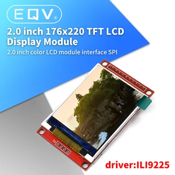 2,0 дюймовый 176x220 TFT ЖК-дисплей Модуль ILI9225 SPI Интерфейс с разъемом для карт Micro SD ЖК-модуль для Arduino 3V/5,5 V