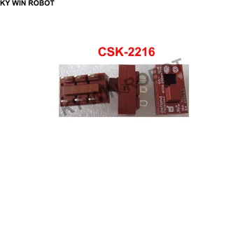 5 шт./ЛОТ CSK-2216 импортный тумблер 6 футов 2 передачи электрический фен для волос скользящий выключатель питания 16A