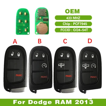 CN087012 Оригинальный GQ4-54T Для Dodge RAM 1500 2500 3500 2013-2018 Prox Смарт-ключ 433 МГц PCF7945 Чип