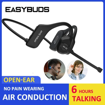 EASYBUDS Громкая связь Bluetooth Наушники с воздушной костной проводимостью С Шумоподавляющим микрофоном Бизнес Наушники с открытыми ушами