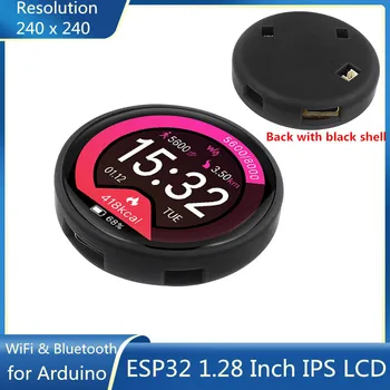 ESP32 1,28 Дюймовый IPS ЖК-TFT модуль Сенсорный для Arduino Lvgl WiFi и Bluetooth Плата разработки 1,28 дюймовый 240x240 IPS Смарт-дисплей