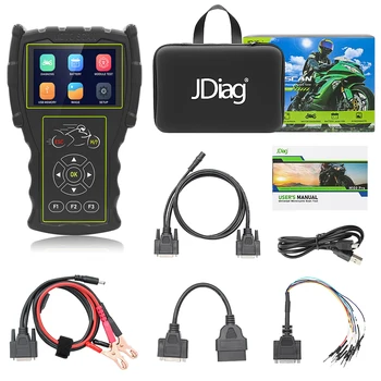 JDiag M100 Pro Мотоцикл OBD2 сканер Диагностический Инструмент Мотоцикл ODB2 Moto Считыватель кода сканирования