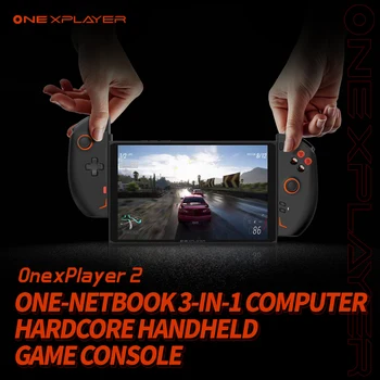 OneXPlayer 2 AMD R7-6800U Новая Игровая консоль для ПК Со Съемной Ручкой Мини-Планшет Ноутбук 8,4 Дюймов 2,5 K 16G/32G RAM 1 ТБ 2 ТБ SSD Win11