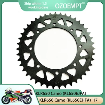 OZOEMPT 520-43 T Задняя звездочка мотоцикла применяется к KLE250 A1-A6 93-01 KLR650 (KL650A1-A3) 87-89 KLR650 (KL650B1) Tengai 89-90