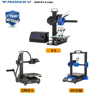 TRONXY 3D принтер X1/CRUX 1/XY-3 SE Дешевый FDM Принтер Высокоточный Портативный Принтер 1,75 мм PLA 3D Печать DIY 3D Принтер