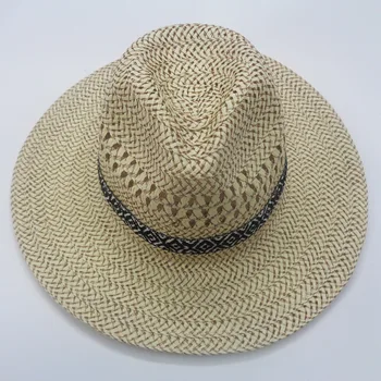 Весенне-летняя Соломенная шляпа, Джазовые Уличные Мужские шляпы с зонтиком, Женские шляпы для отдыха, Пляжный солнцезащитный крем, Праздничная Мода, Дышащая крутая кепка H513