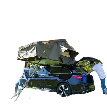 Водонепроницаемые кемпинговые складные алюминиевые мягкие палатки на крыше грузовика