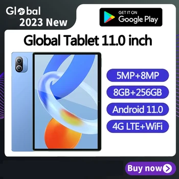 Глобальная сеть 4G Планшетный телефон 8 ГБ + 256 ГБ 8000 мАч 11,0 