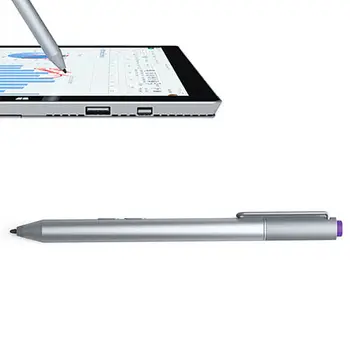Для Microsoft Surface Pro 3/4/5/6, стилус для Surface Book Серебристый, совместимый с Bluetooth, сенсорный карандаш для экрана планшетного ПК