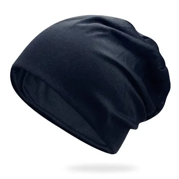 Женская Мужская стильная шапочка-бини, Тонкая хип-хоп мягкая эластичная кепка с напуском в виде черепа