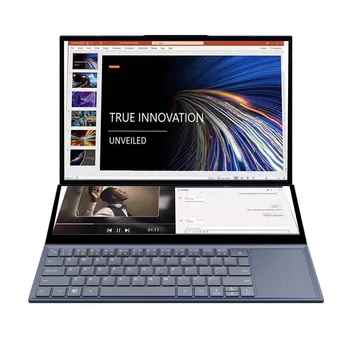 Игровой ноутбук с двумя мониторами i7, Ноутбук с 16-дюймовым сенсорным дисплеем, 512 ГБ SSD-накопителя, 1 ТБ SSD Core i7-10750H, ноутбуки