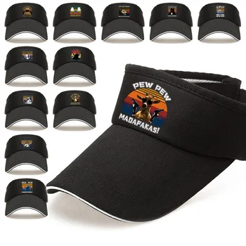 Летние дышащие солнцезащитные шляпы С защитой от ультрафиолета, пляжные козырьки, бейсболки для спорта на открытом воздухе, Регулируемая Пустая Верхняя крышка