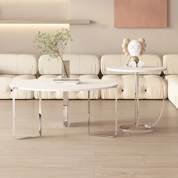 Минималистичное Роскошное украшение журнального столика в гостиной, Итальянский Дизайн, Журнальные столики, Современная мебель для дома