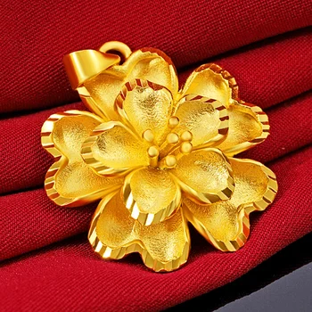 Модное, хит продаж, двойное ожерелье с имитацией большого цветка из золота, подвеска Плюс ожерелье с гальваническим покрытием, женские ювелирные изделия