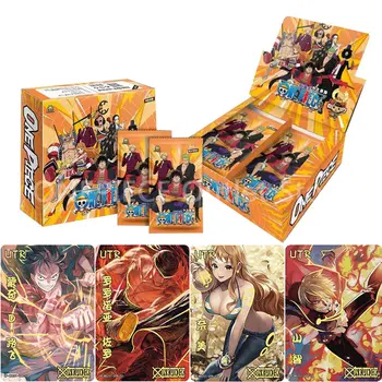 Новые Оригинальные Коллекционные Карты One Piece Booster Box Harmony Country Chapter Аниме Коллекционная Карта Полной Серии Детские Подарочные Игрушки