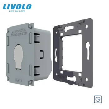 Новый Стандарт ЕС Livolo, AC110 ~ 250V, сенсорный выключатель Настенного Освещения с задержкой 30 секунд Без стеклянной панели, VL-C701T