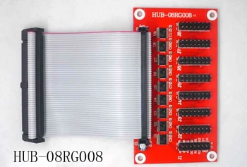 Плата преобразователя HUB-08RG008; Переходная пластина для платы управления с полноцветным светодиодным дисплеем P3-P10