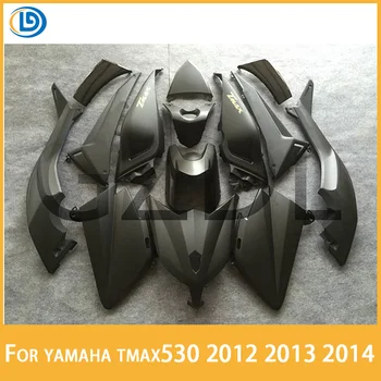 Подходит для YAMAHA Tmax-530 Tmax 530 TMAX530 2012 2013 2014 Черный комплект обтекателя мотоцикла можно настроить 12 13 14