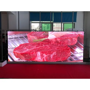 Полноцветная светодиодная Дисплейная панель На открытом воздухе P3.91 500x1000 мм SMD RGB Для литья под давлением Алюминиевый Шкаф для рекламы Vedio