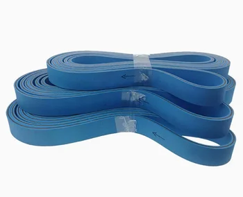 Толщина: 3 мм, двусторонний синий ремень для оклейки коробки, нейлоновый базовый ремень